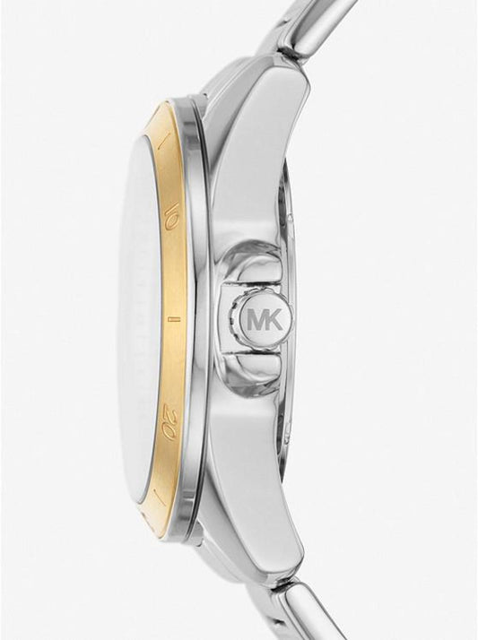 Mini Alek Pavé Two-Tone Watch