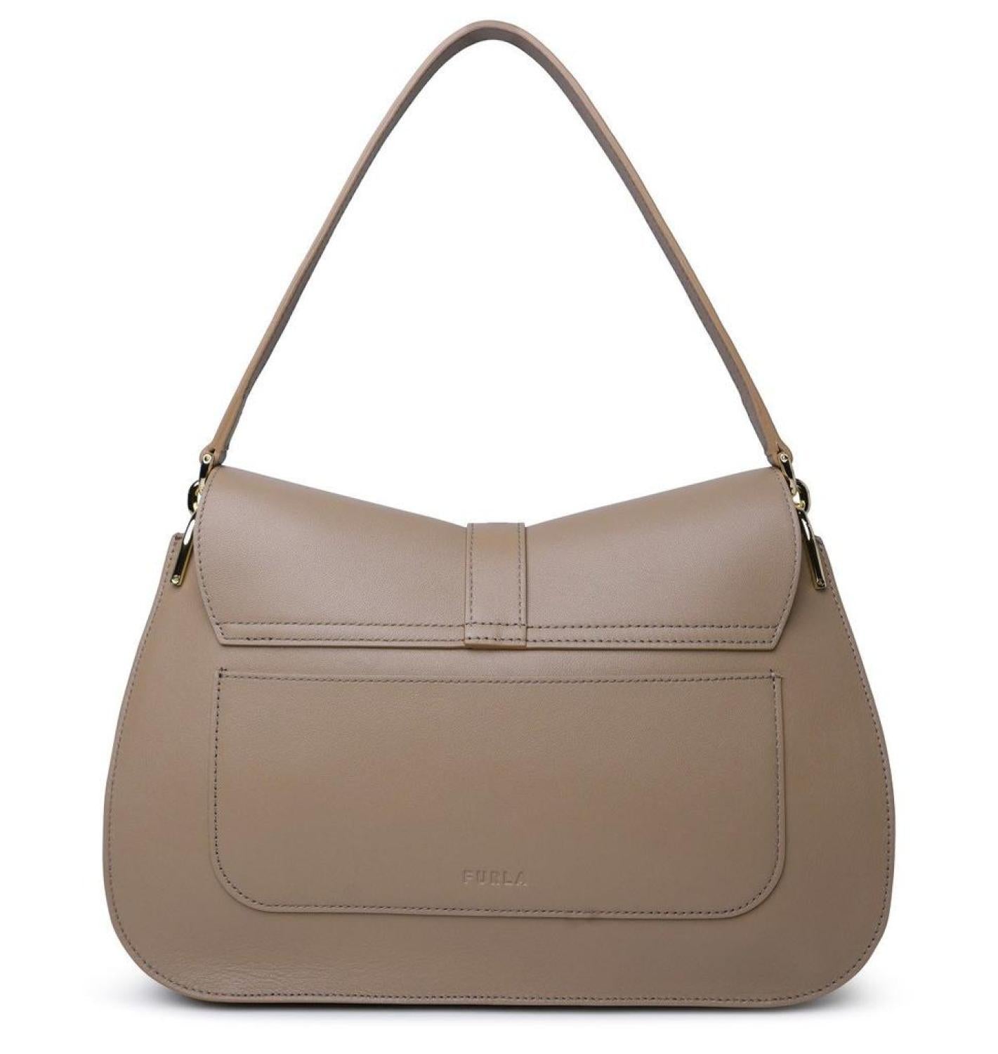 Furla Flow Logo Plaque Large Tote Bag