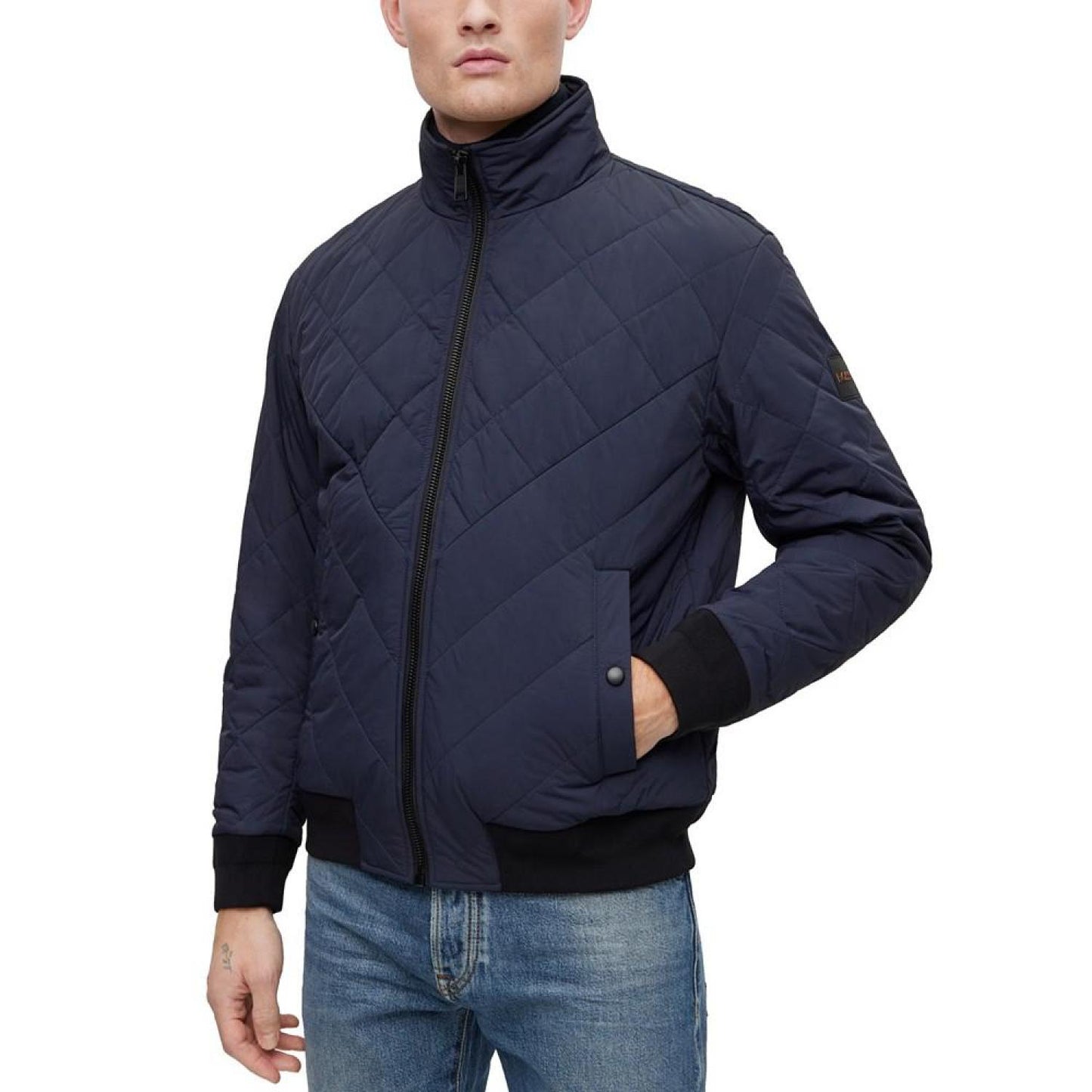 Men's Water-Repellent Onion Quilting Regular-Fit Jacket, Created for Macy's
