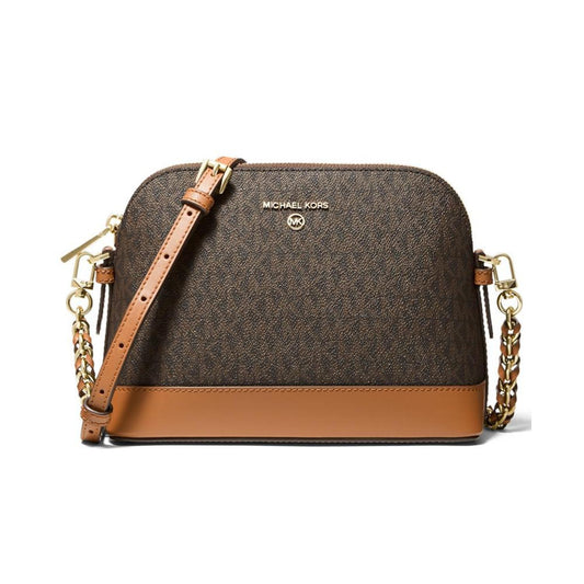 Logo Jet Set Charm Small Dome Crossbody