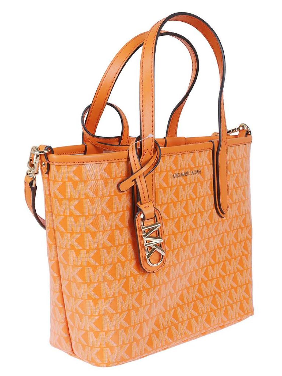 Michael Michael Kors All-Over Logo Printed Small Tote Bag