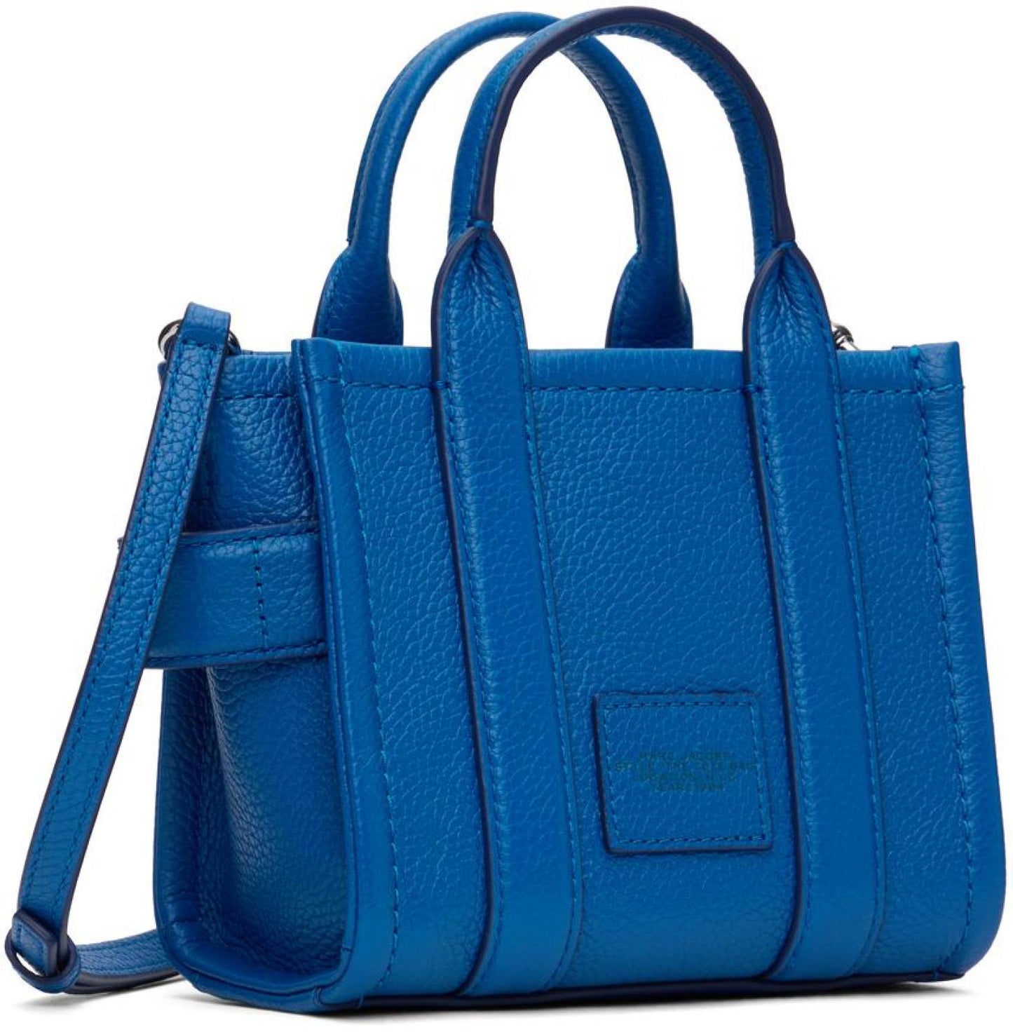 Blue 'The Leather Mini' Tote
