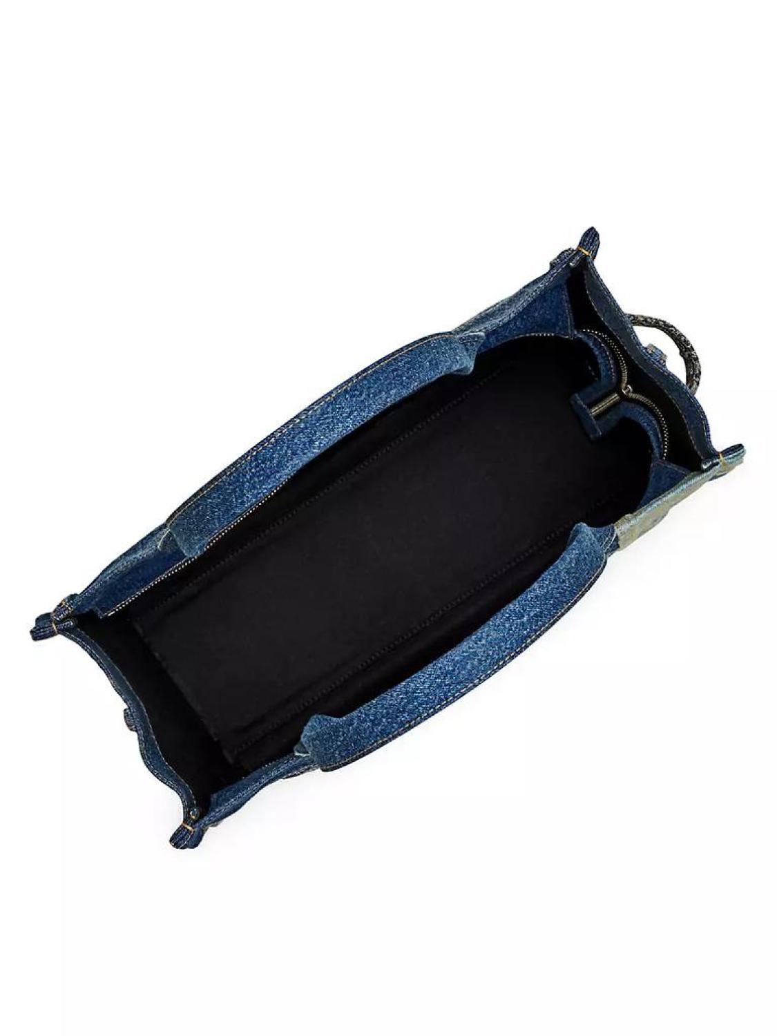 The Deconstructed Denim Large Tote Bag