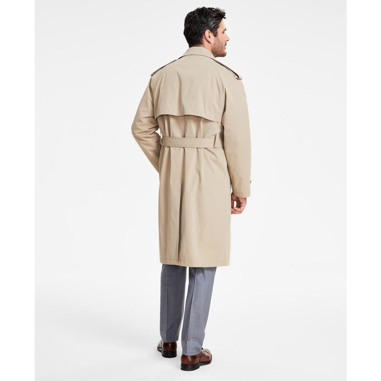 Men's Classic-Fit Trench Coat