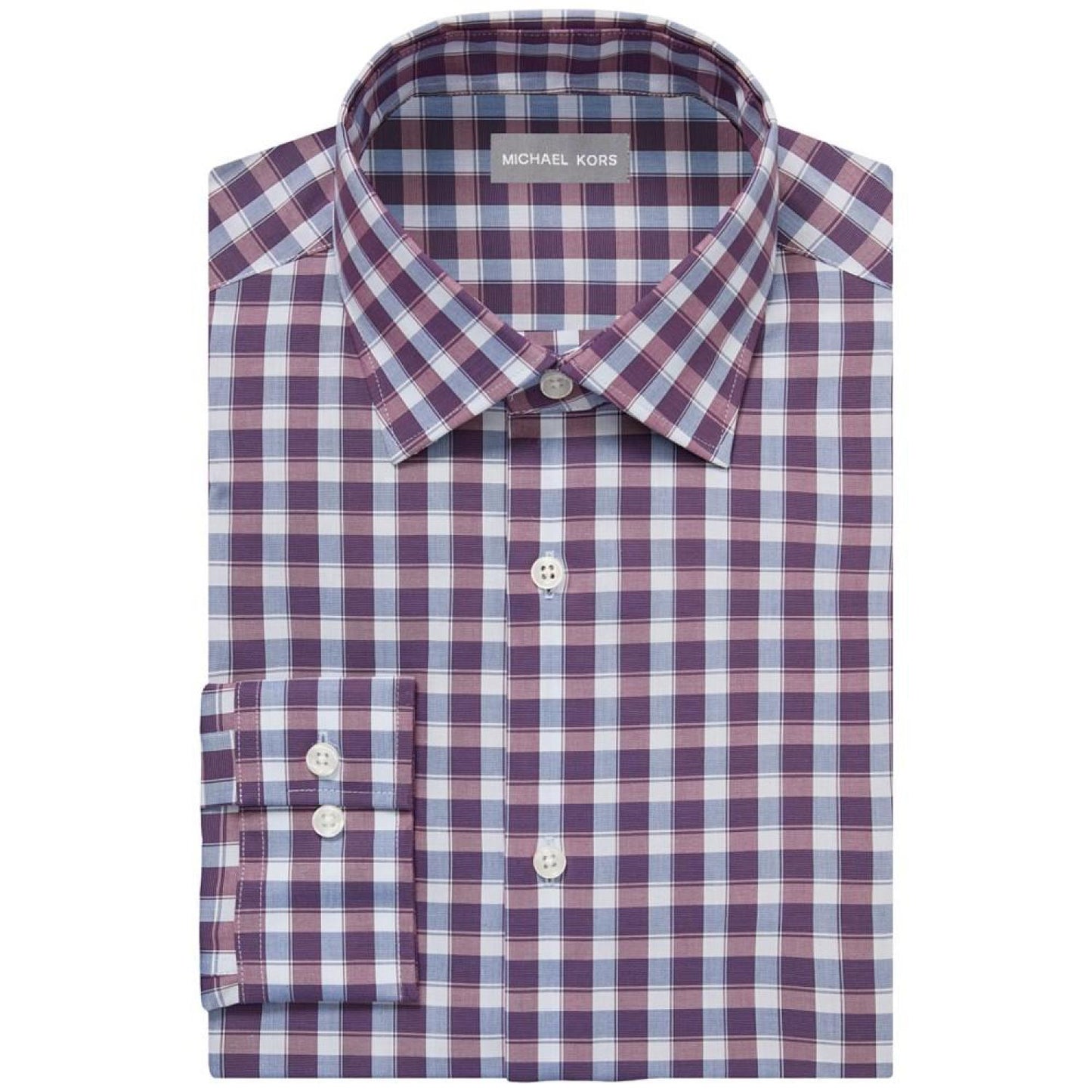 Men's Regular Fit Airsoft Stretch Ultra Wrinkle Free Dress Shirt