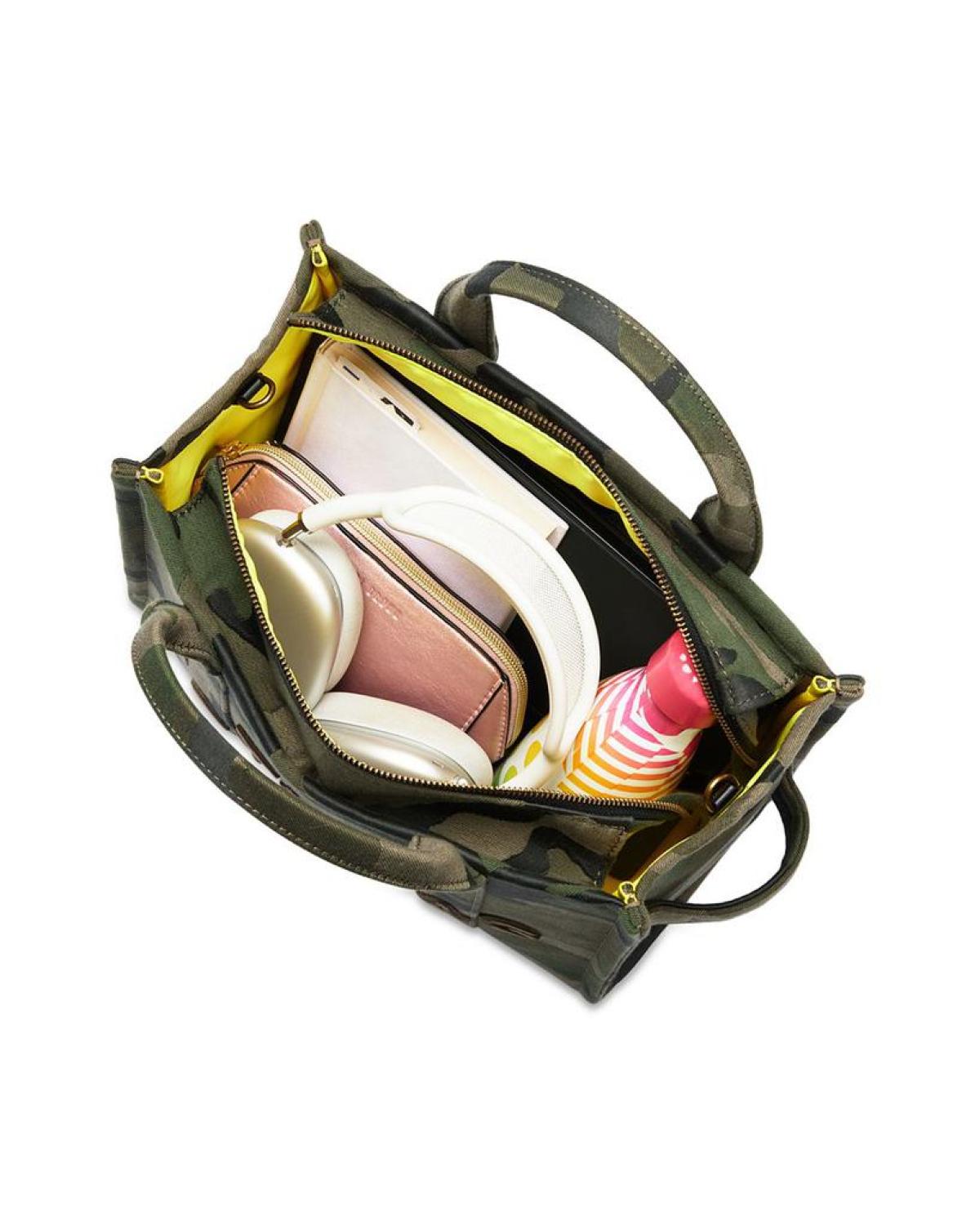 The Camo Jacquard Medium Tote Bag