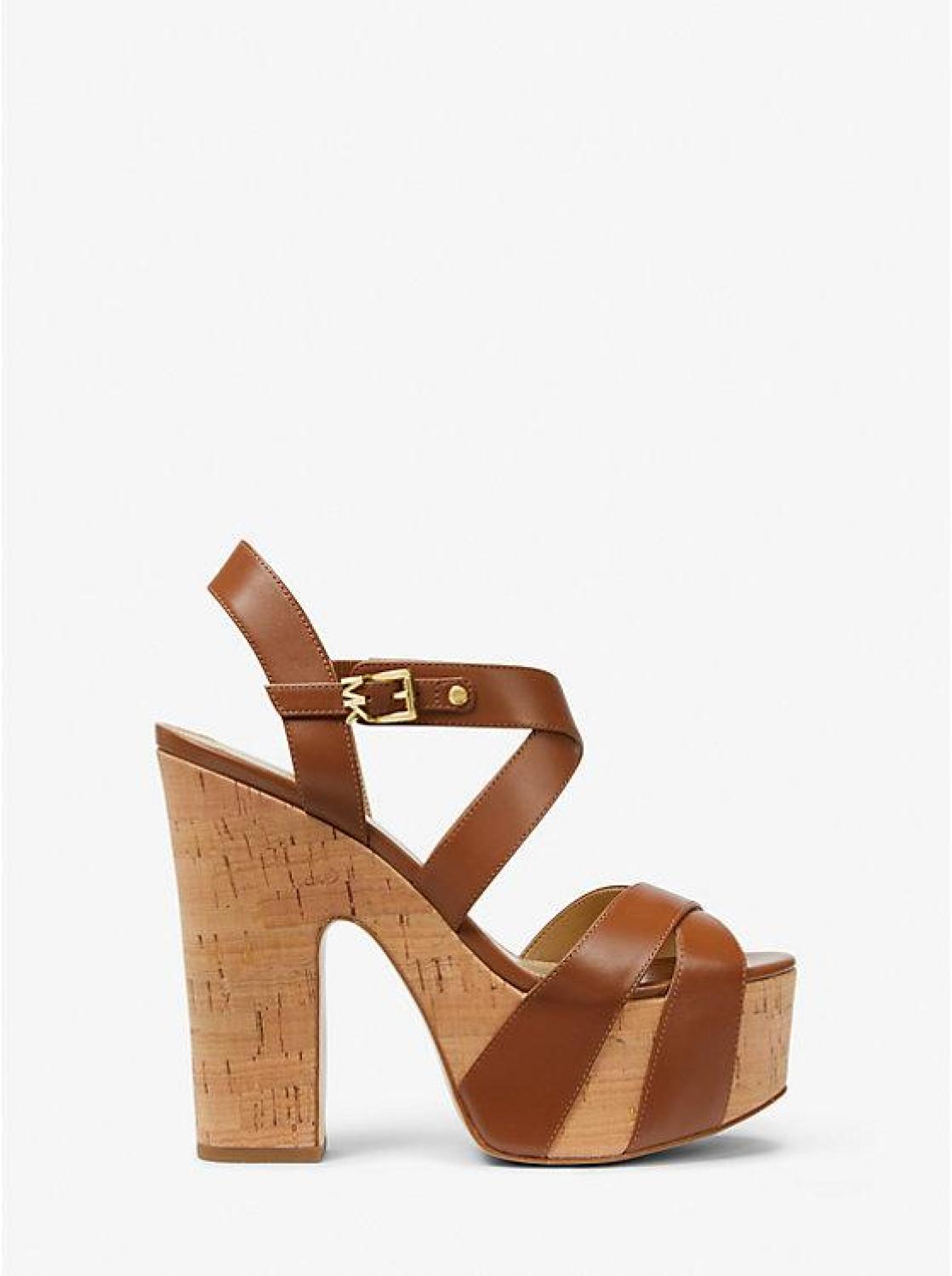 Suki Leather Platform Sandal