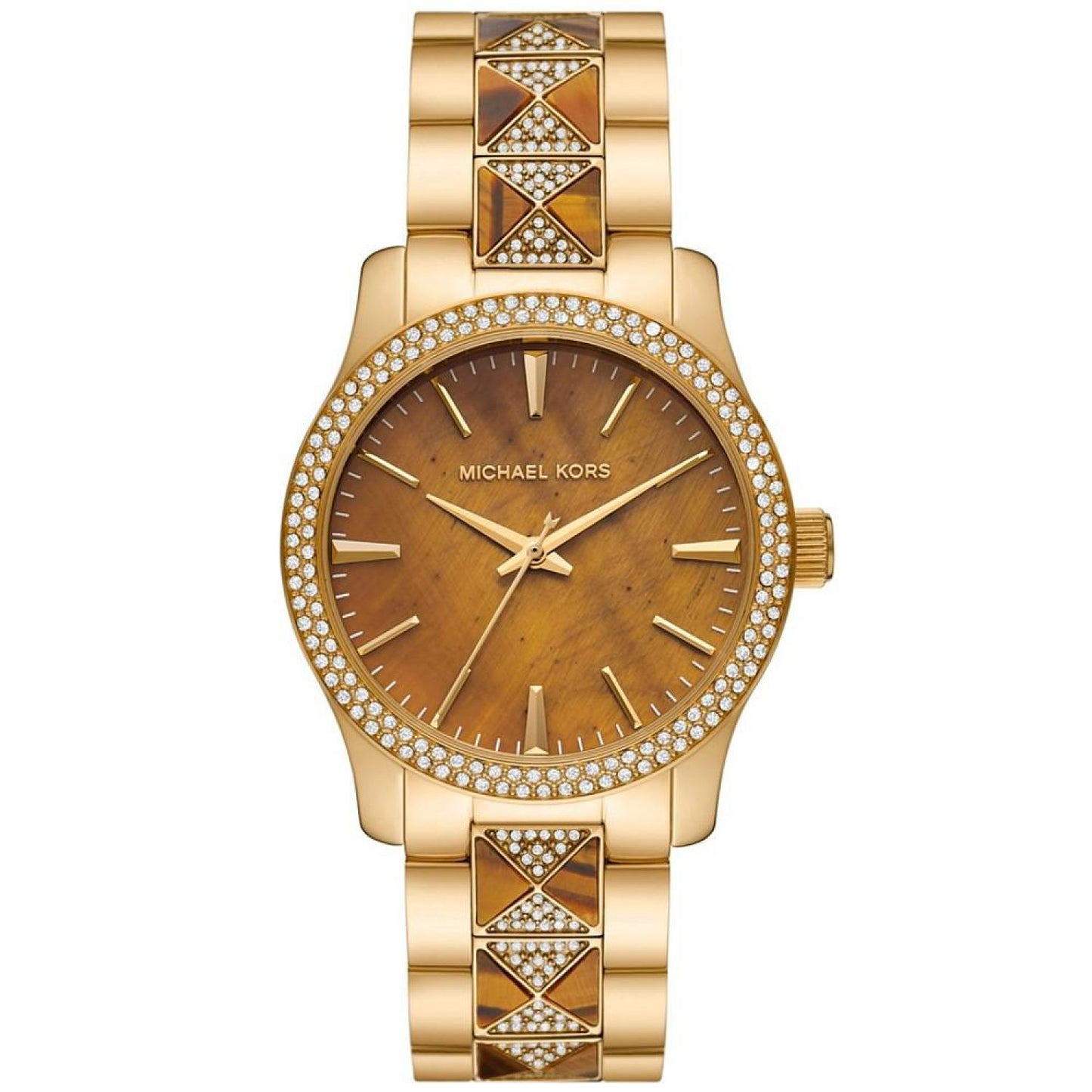 Women's Runway Quartz Three-Hand Two-Tone Stainless Steel Watch 38mm