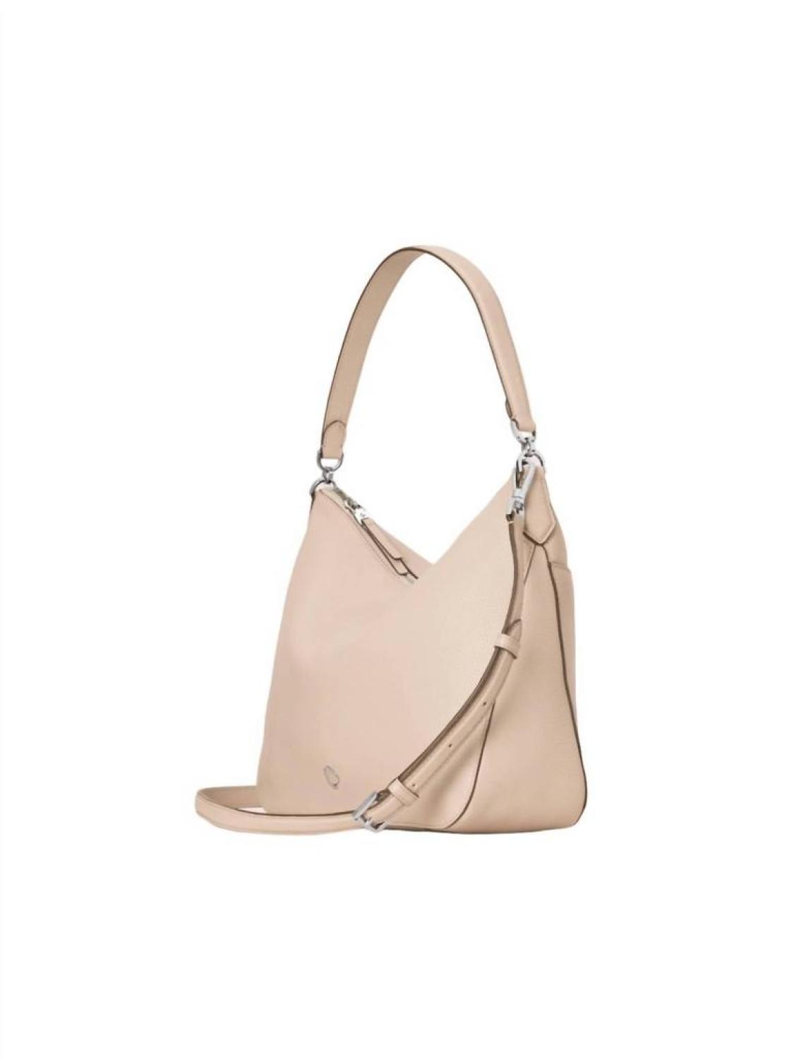 Polly Medium Shoulder Bag In Rich Pecan