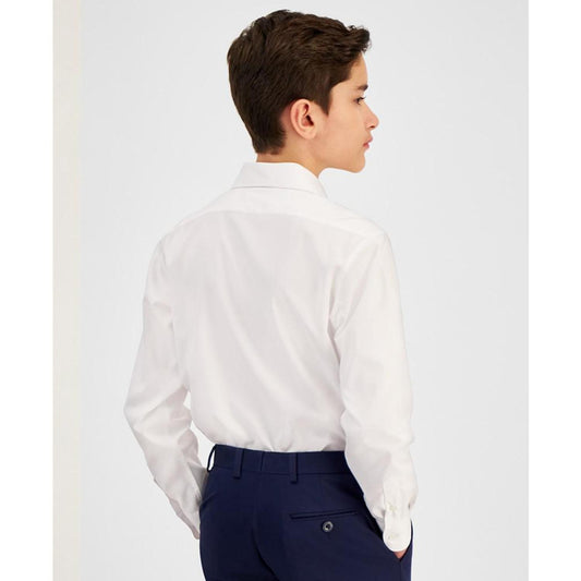 Big Boys Classic Fit Stretch Dress Shirt