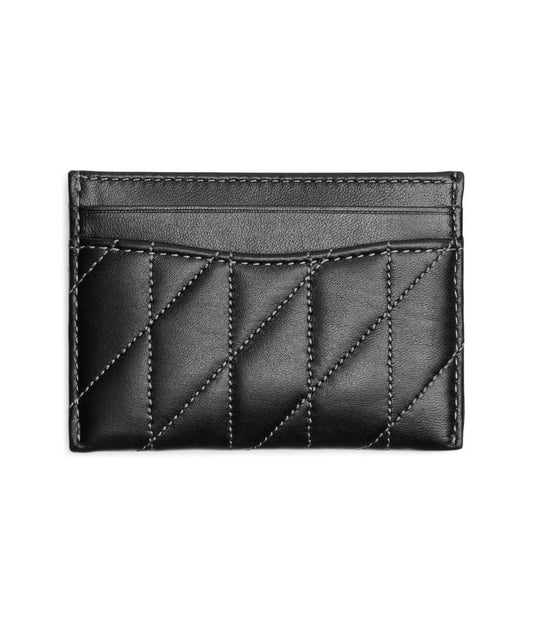 Quilted Pillow Leather Essential Card Case