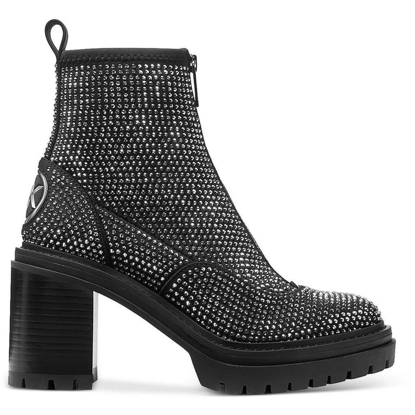 Cyrus Womens Dressy Pull On Booties