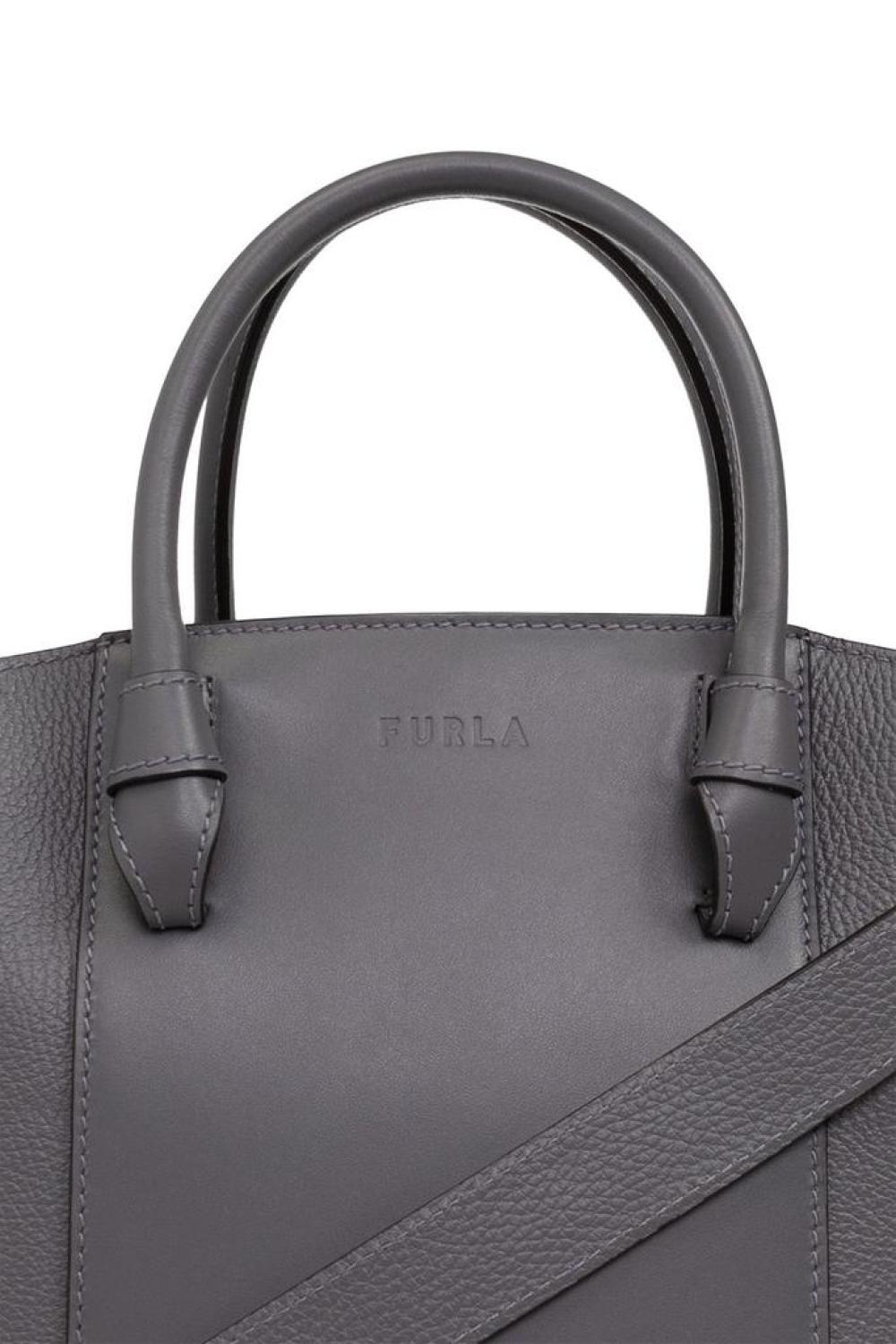 Furla Miastella Logo-Embossed Tote Bag