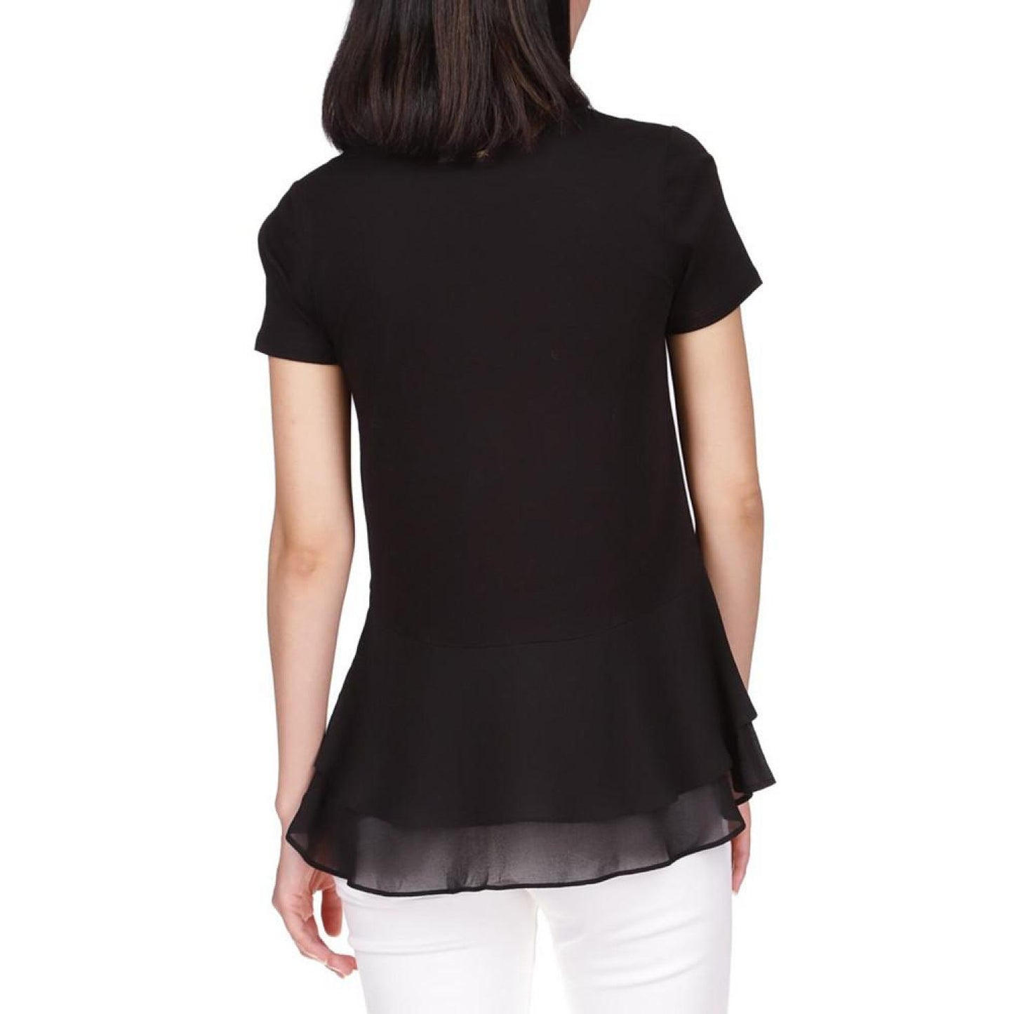 Layered-Hem Top