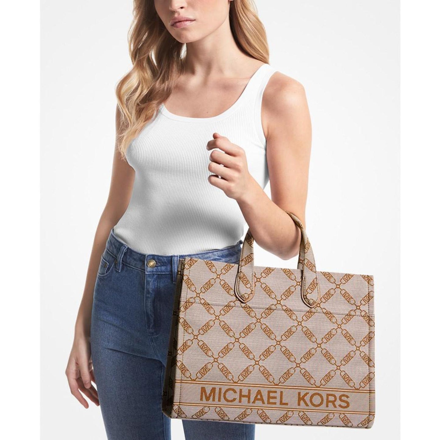 Logo Gigi Large Grab Tote