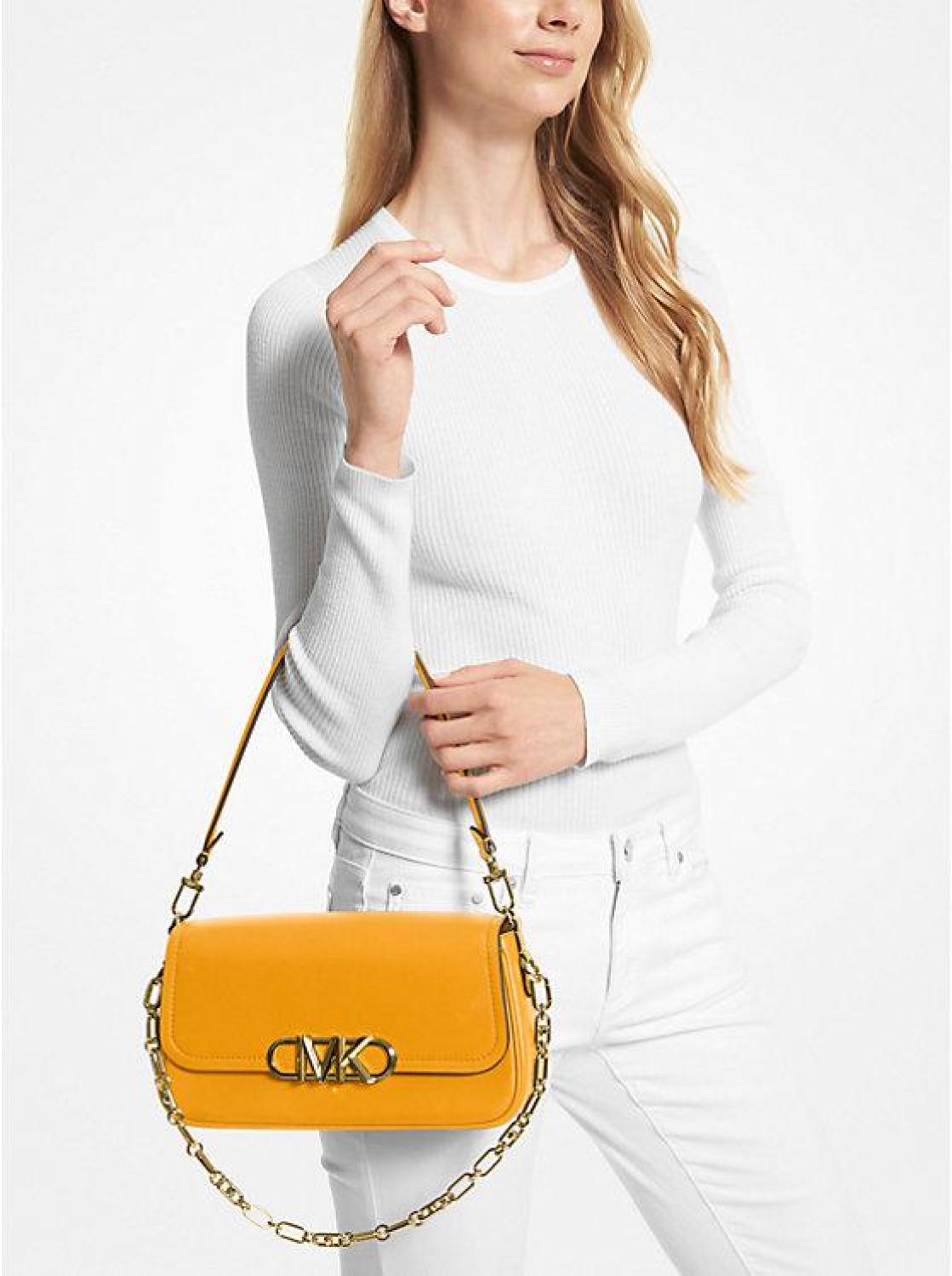 Parker Medium Leather Shoulder Bag