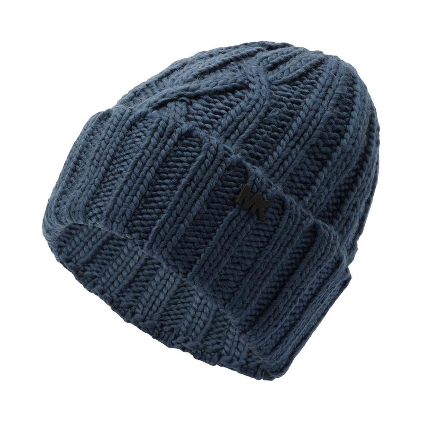 Men's Plaited Cable-Knit Cuffed Hat