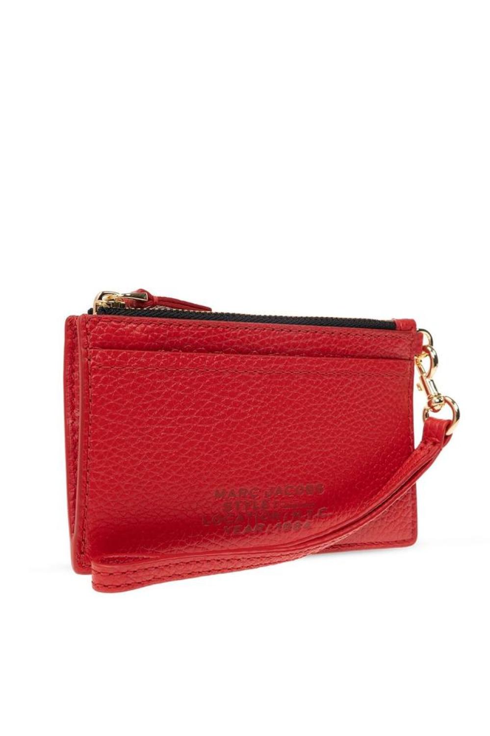 Marc Jacobs Logo Embossed Zipped Wallet