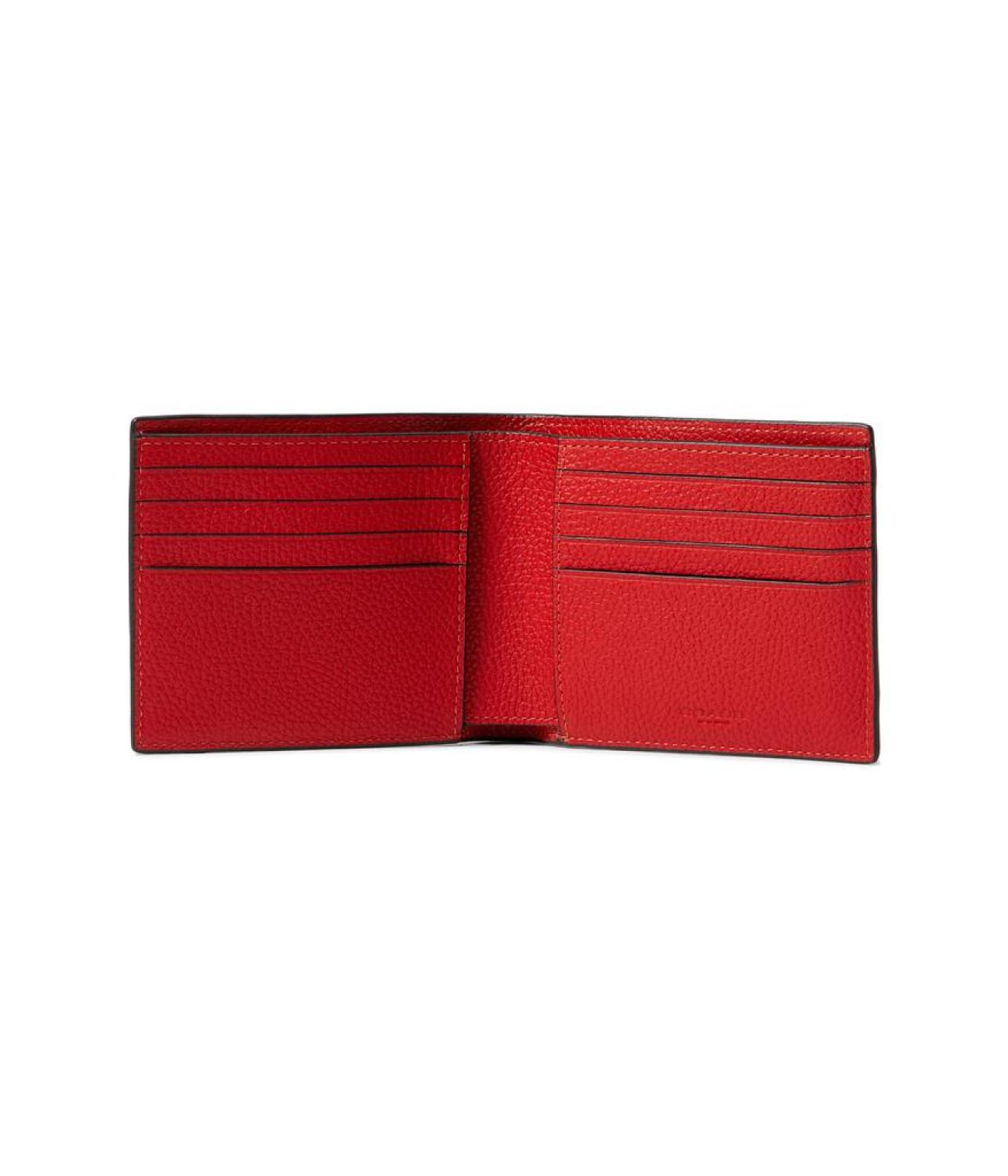 3-in-1 Wallet in Pebble Leather with Coach Leatherware Branding