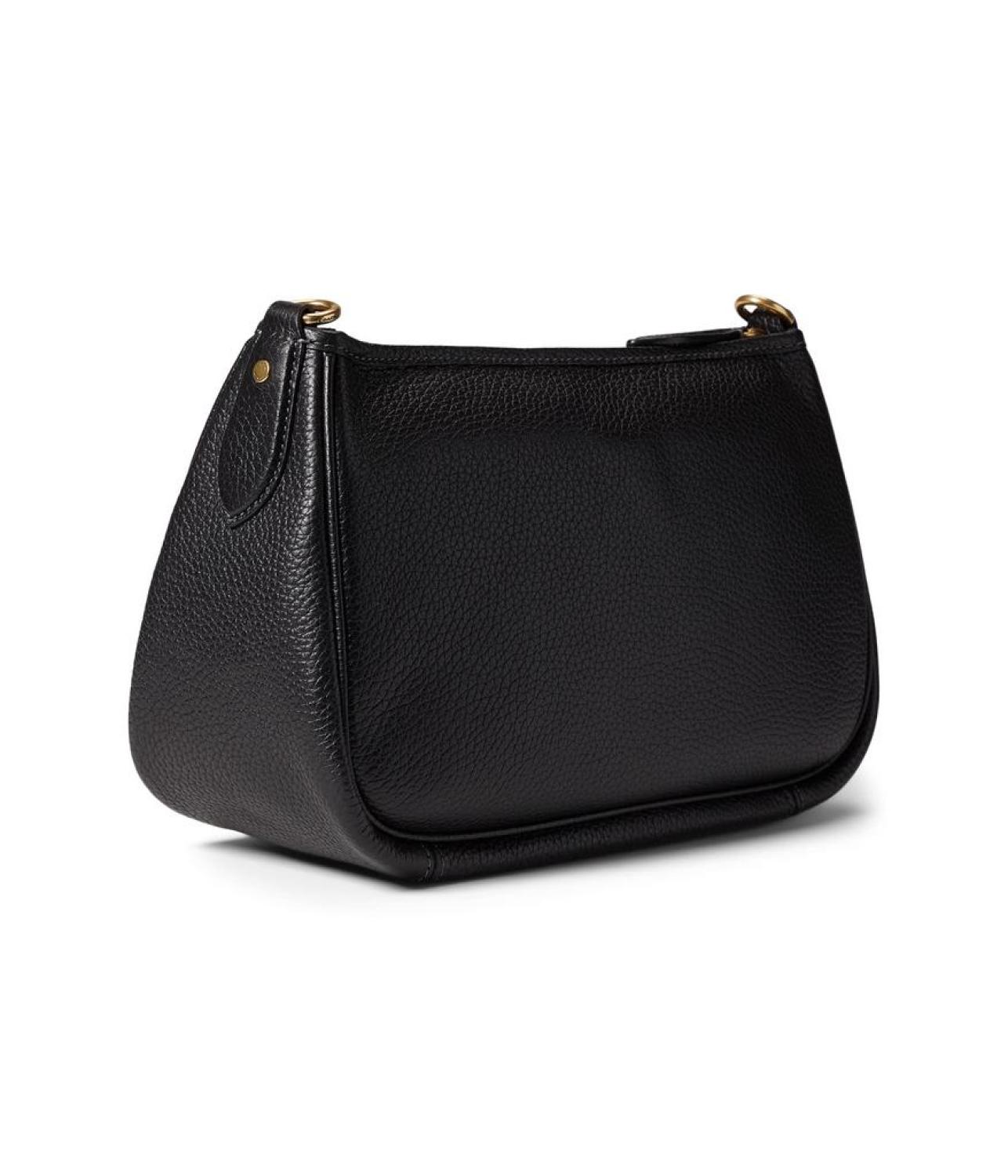 Soft Pebble Leather Cary Crossbody