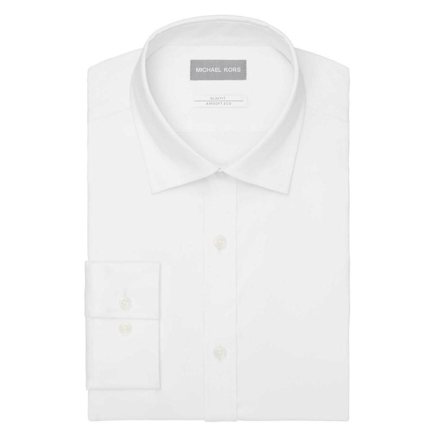 Men's Airsoft Eco Slim Fit Untucked Dress Shirt