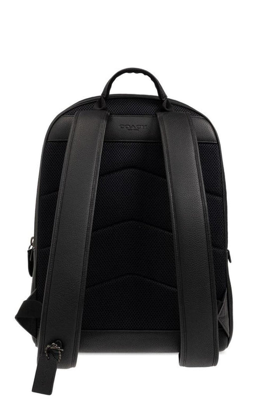 Coach Logo Plaque Backpack