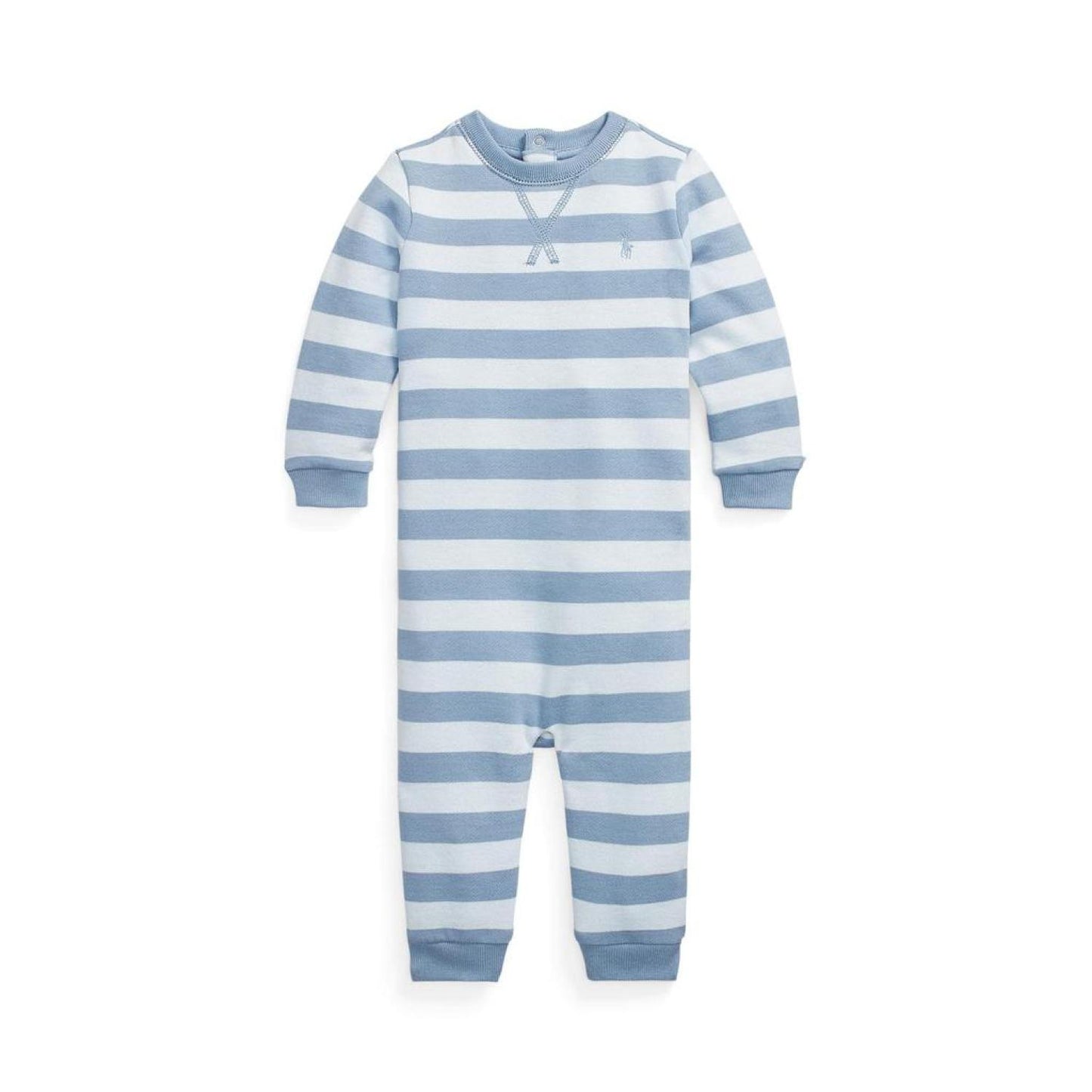Striped Fleece Coverall (Infant)