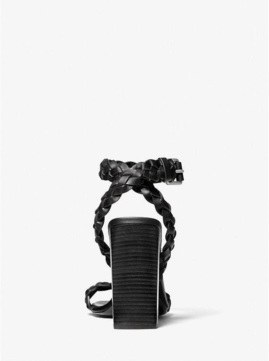 Pippa Woven Leather Sandal