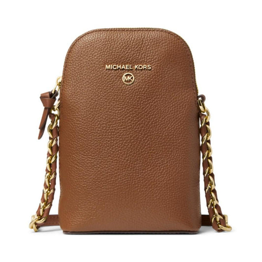 Jet Set Charm North South Chain Leather Phone Crossbody