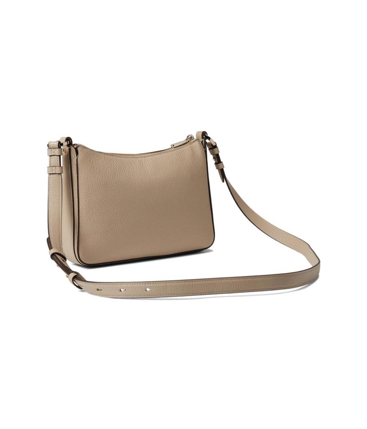 Hudson Pebbled Leather Medium Crossbody