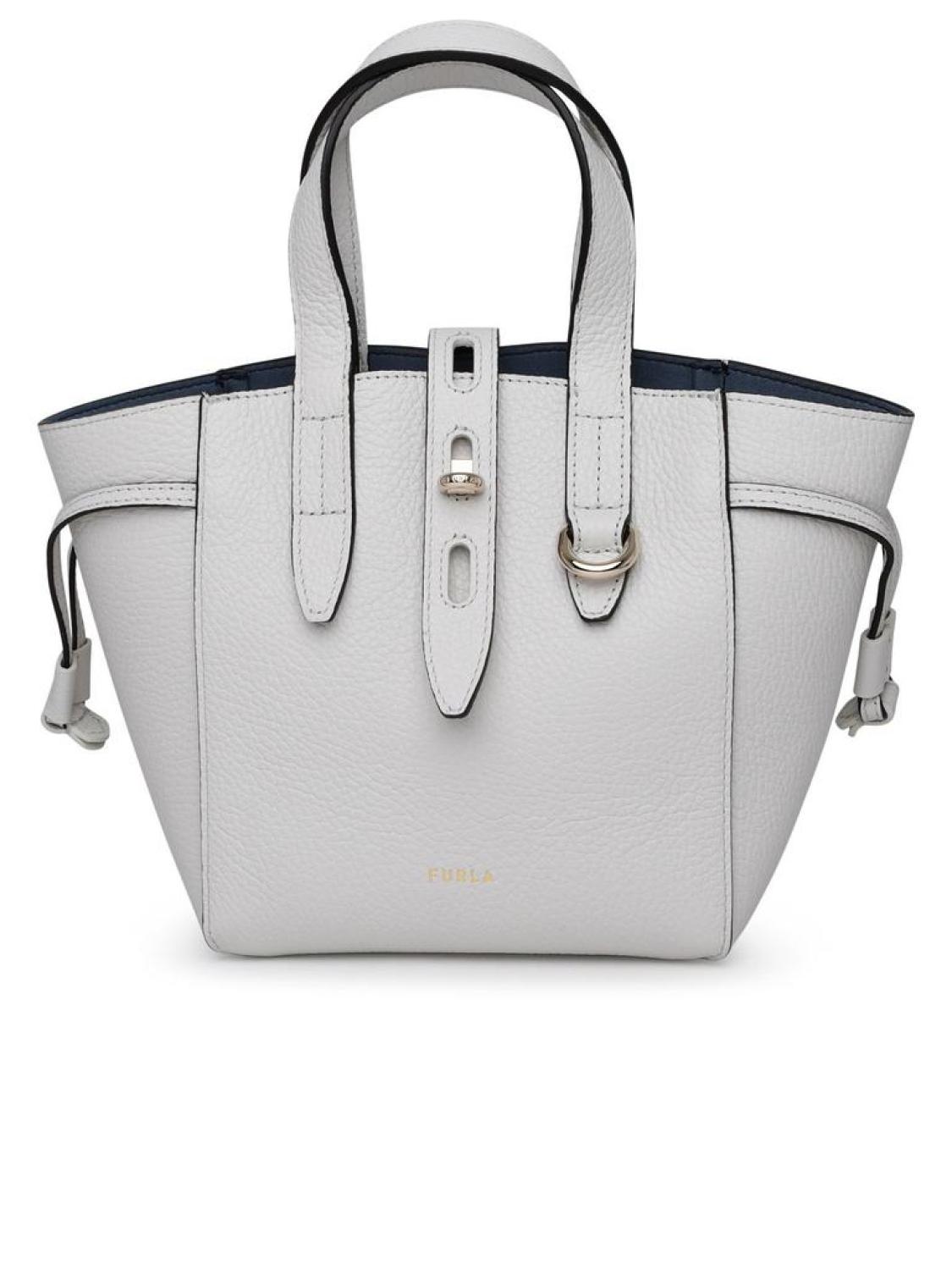 Furla Net Logo Printed Mini Tote Bag