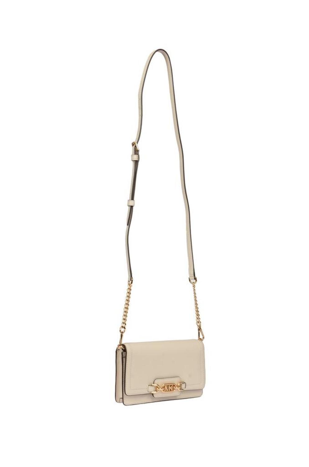 Michael Michael Kors Heather Logo Plaque Extra-Small Crossbody Bag