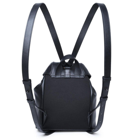 Furla Logo Plaque Drawstring Backpack