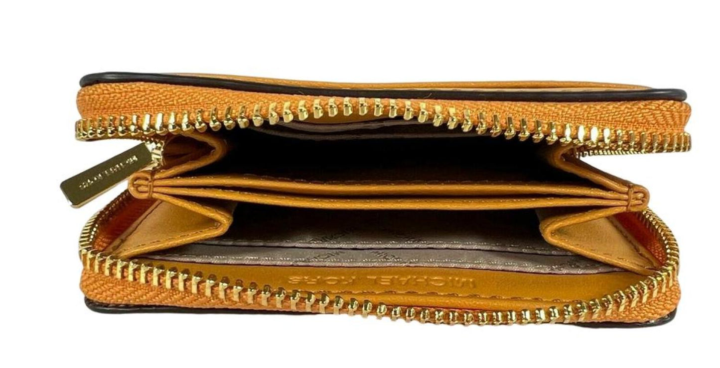 Michael Kors Jet Set Travel MK Signature Card Case Wallet