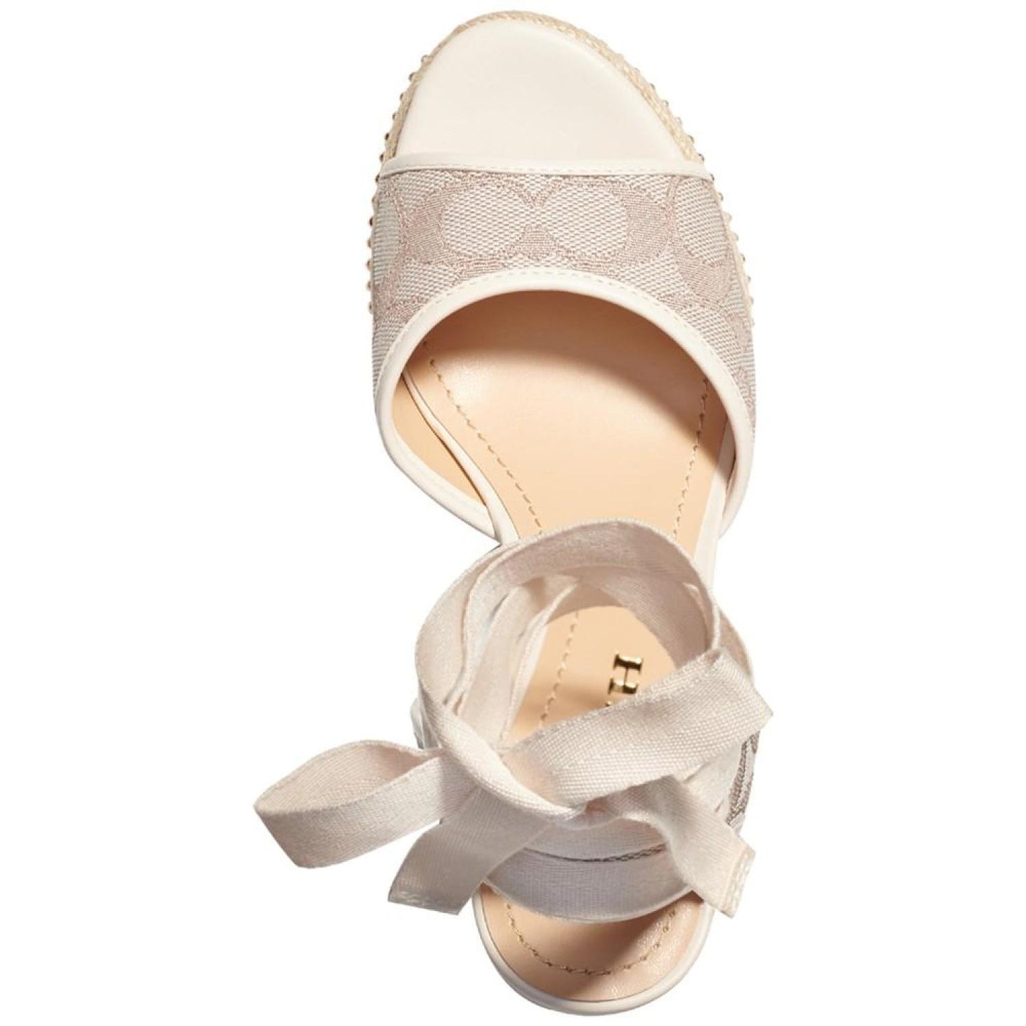 Women's Page Signature Ankle-Tie Wedge Sandals
