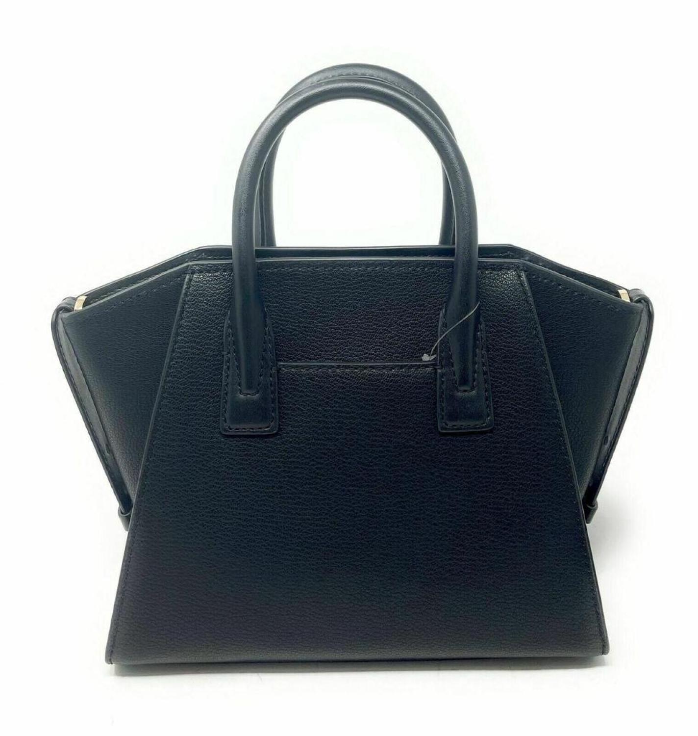 Michael Kors Avril To Zi ebbled Leather Satchel Crossbody Bag