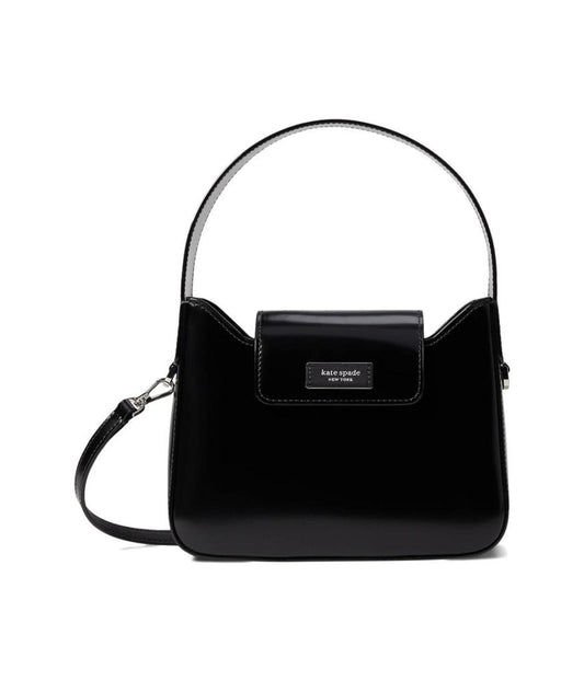 Sam Icon Spazzolato Leather Mini Hobo Bag