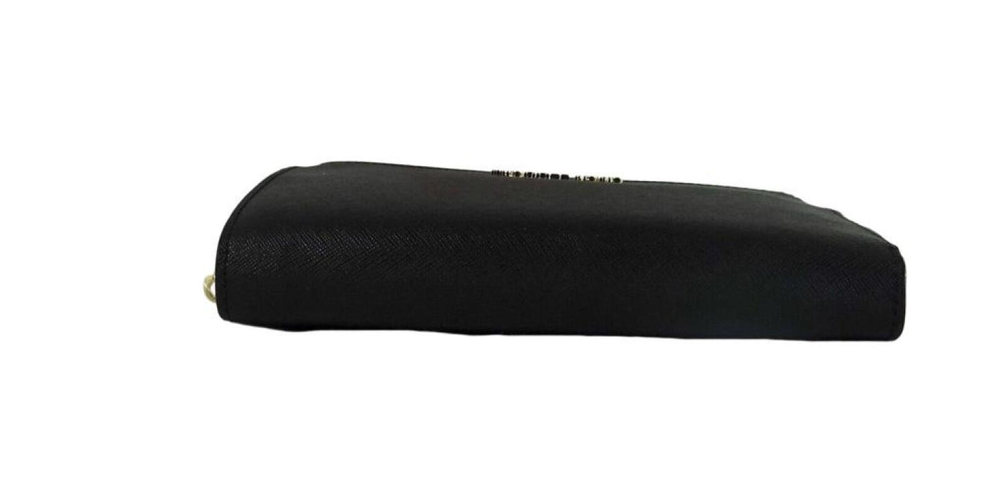 Michael Kors Jet Set Saffiano Leather Double Zi hone Wristlet Wallet