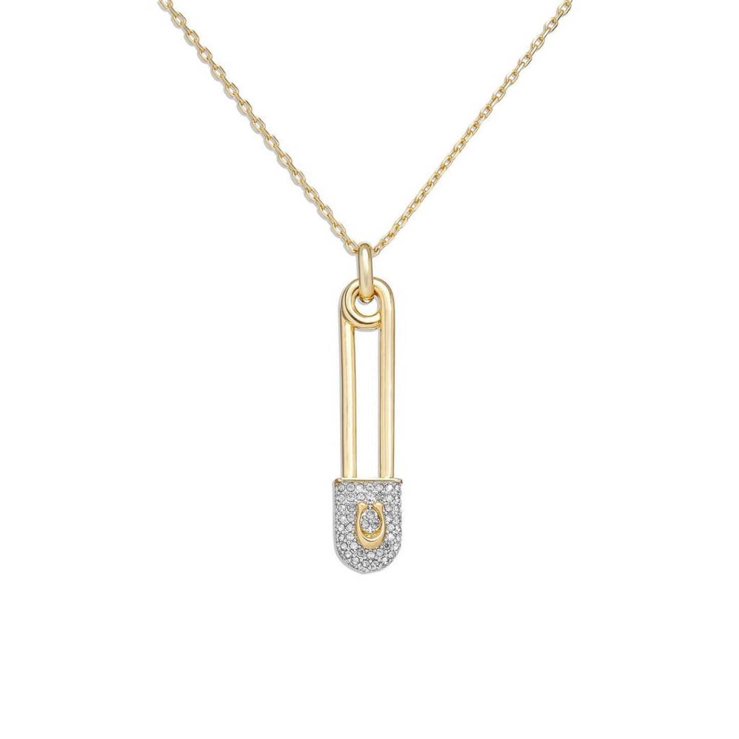 Signature Pin Pendant Necklace