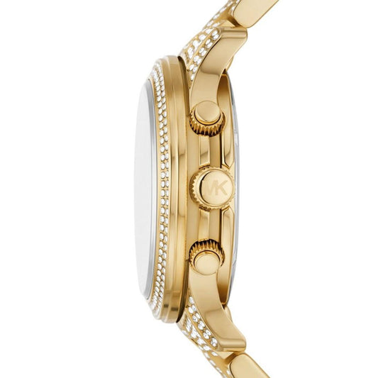 Women's Runway Chronograph Gold-Tone Stainless Steel Watch 38mm