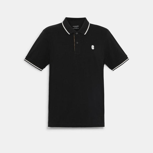 Coach Outlet Polo With Signature Details