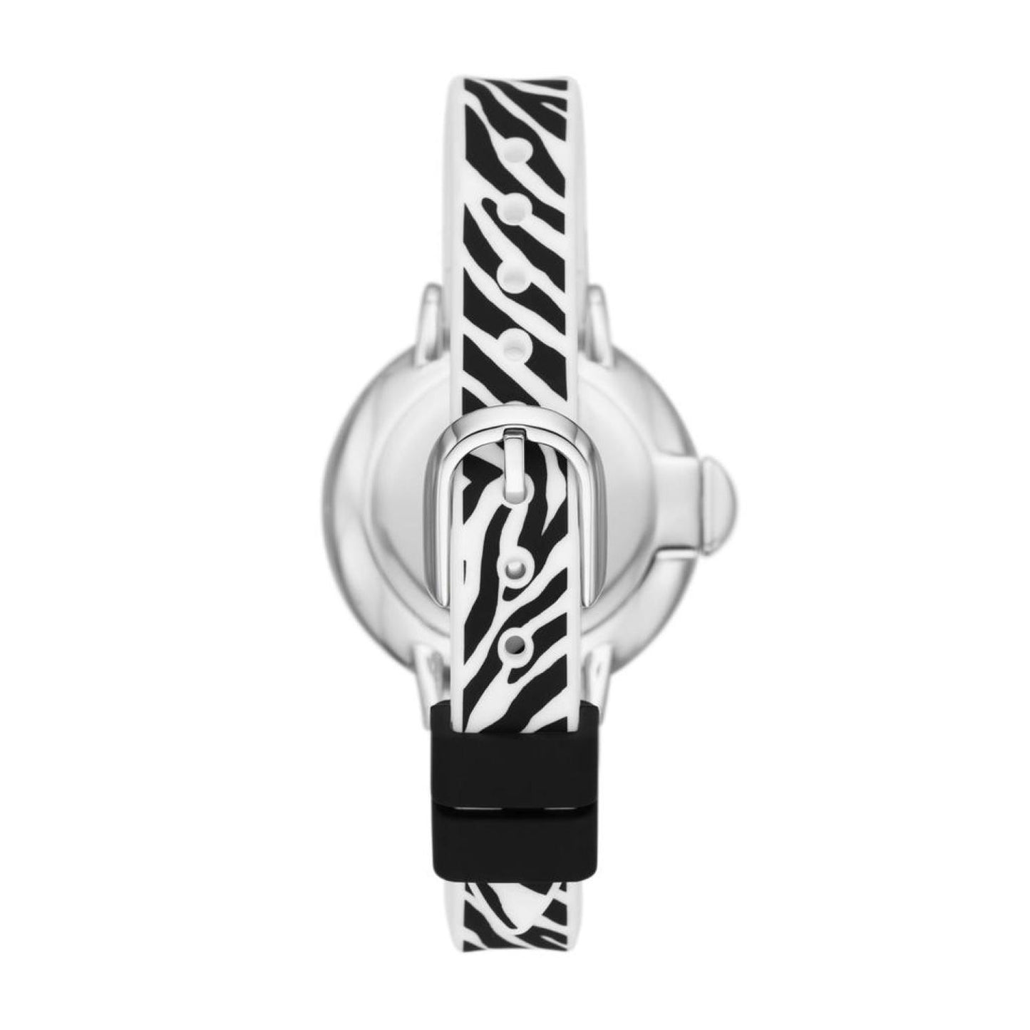 kate spade new york women's park row three-hand, silver-tone alloy watch
