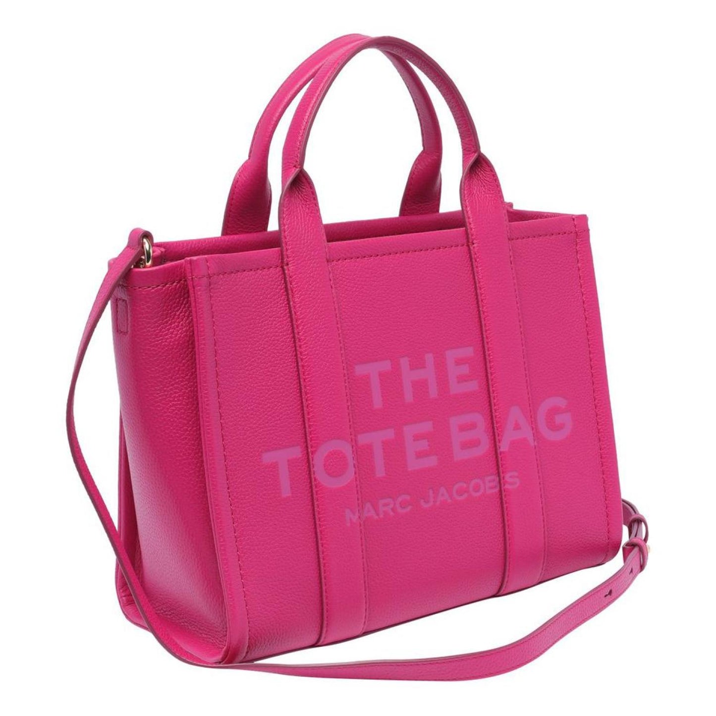 Marc Jacobs Logo Embossed Medium Tote Bag