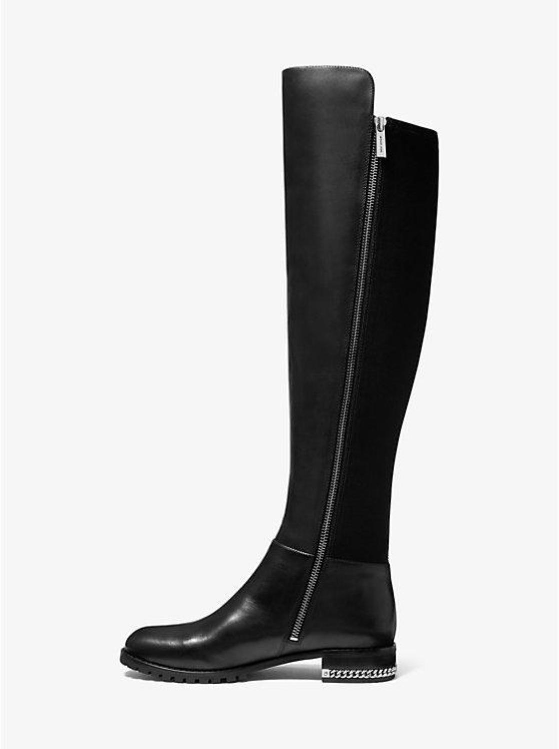 Sabrina Stretch Leather Boot