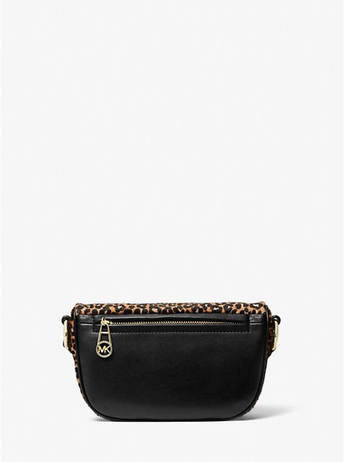 Slater Extra-Small Leopard Print Calf Hair Sling Pack