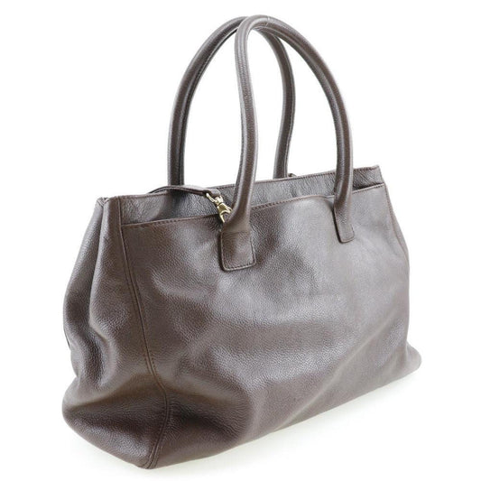 Chanel Executive  Leather Tote Bag (Pre-Owned)