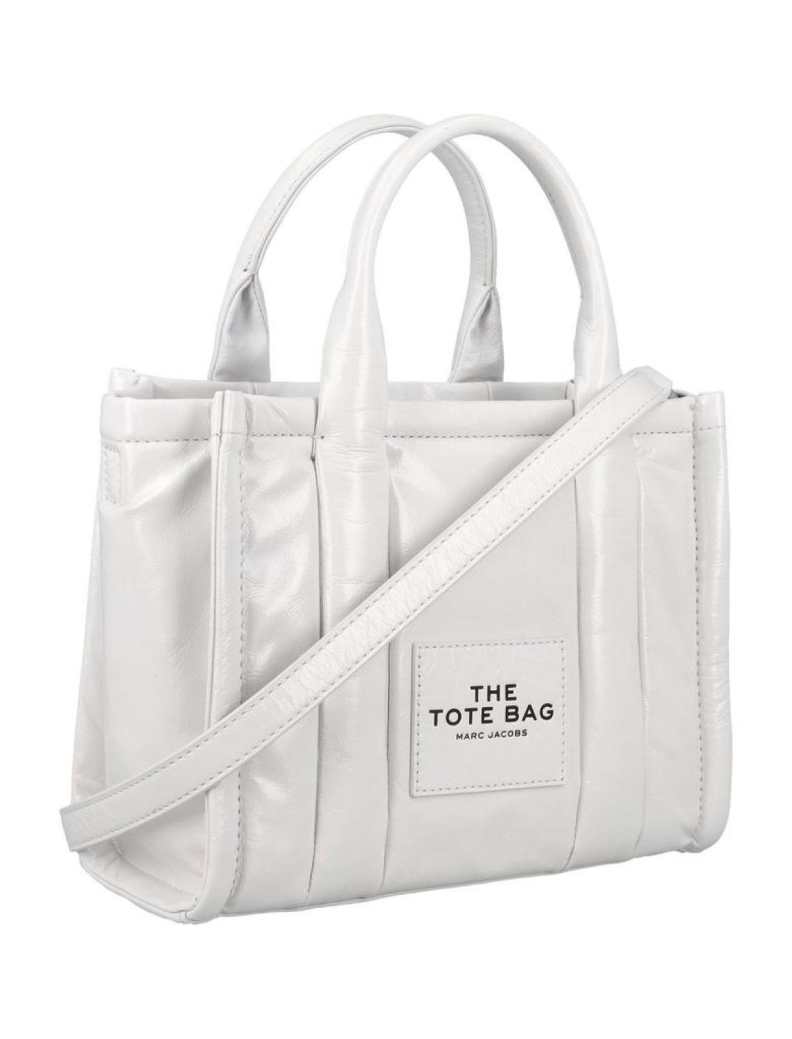 Marc Jacobs Logo Patch Zipped Small Tote Bag