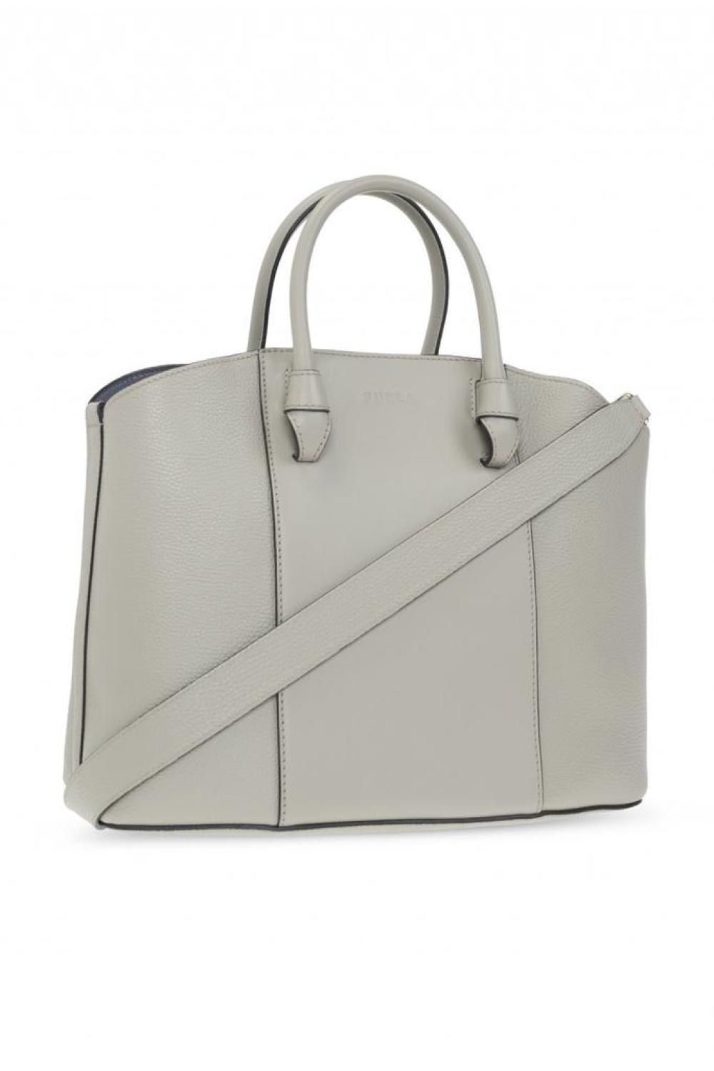 Furla Miastella Logo-Embossed Tote Bag