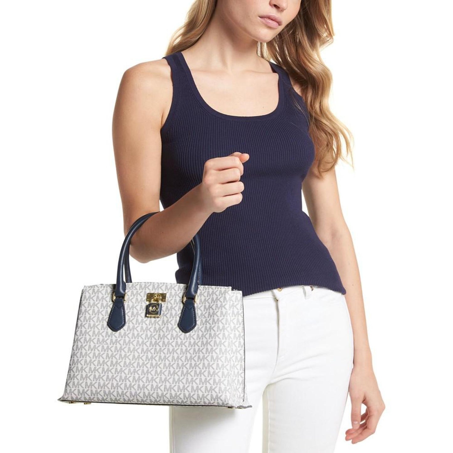 Logo Ruby Medium Double Compartment Satchel