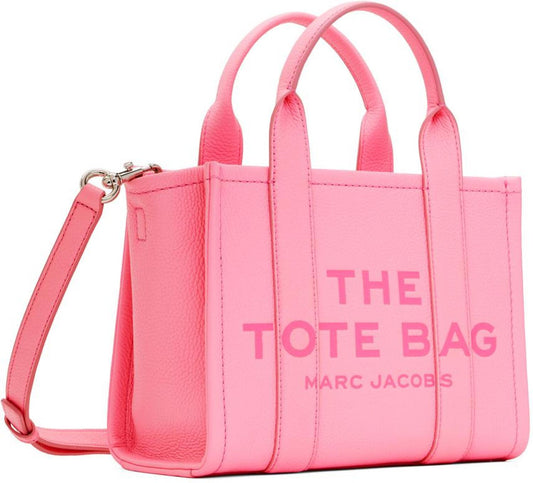 Pink 'The Leather Small' Tote